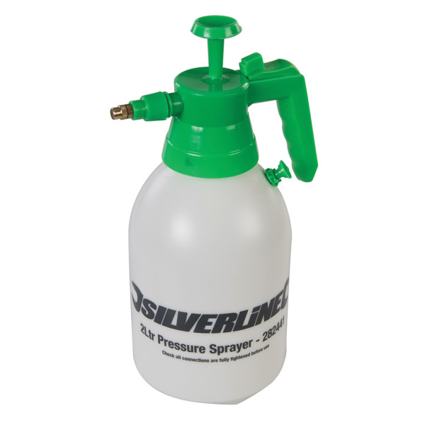 Silverline Pulvérisateur à pression 2 litres